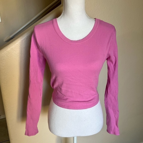 Full Tilt Tops - Full tilt tie back long sleeve top